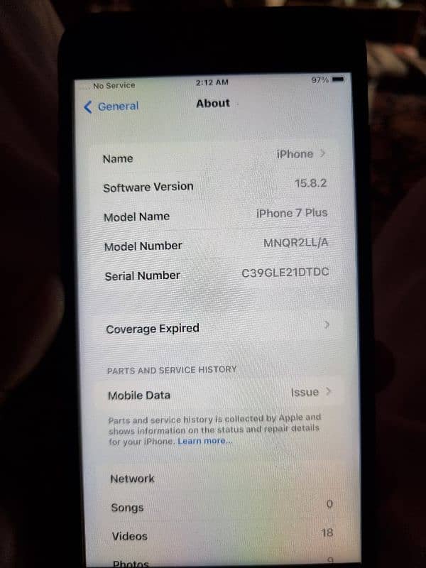 iPhone 7 plus pta approve bypass SIM not work 32GB 7