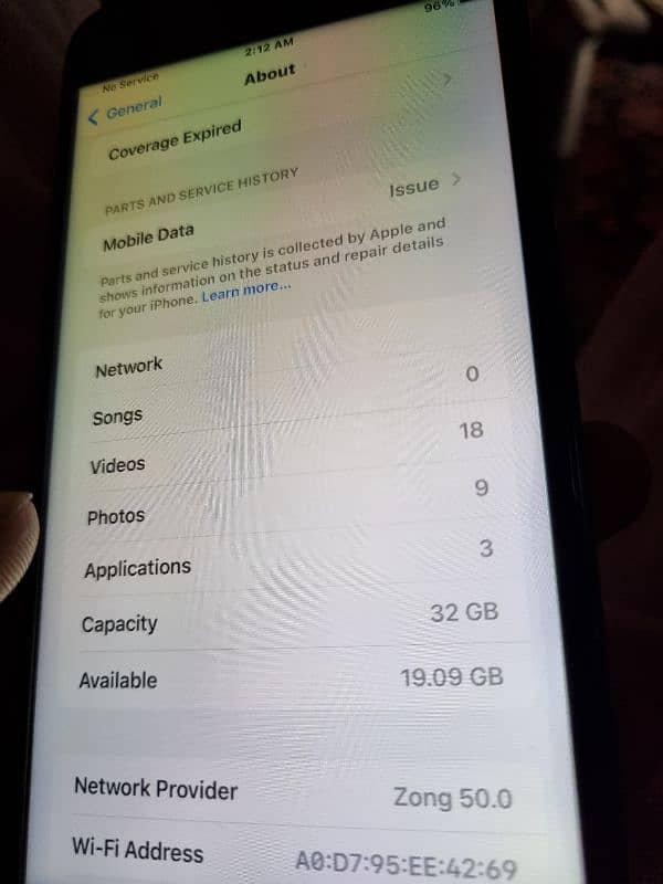 iPhone 7 plus pta approve bypass SIM not work 32GB 8