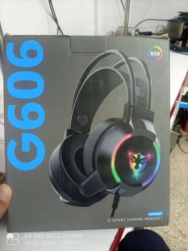 Logitech G606 ESoprts. headphones for elite. gamimg 0