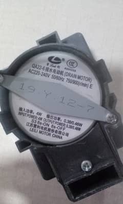 Samsung washing machine water drain motor delivery Cargo avail