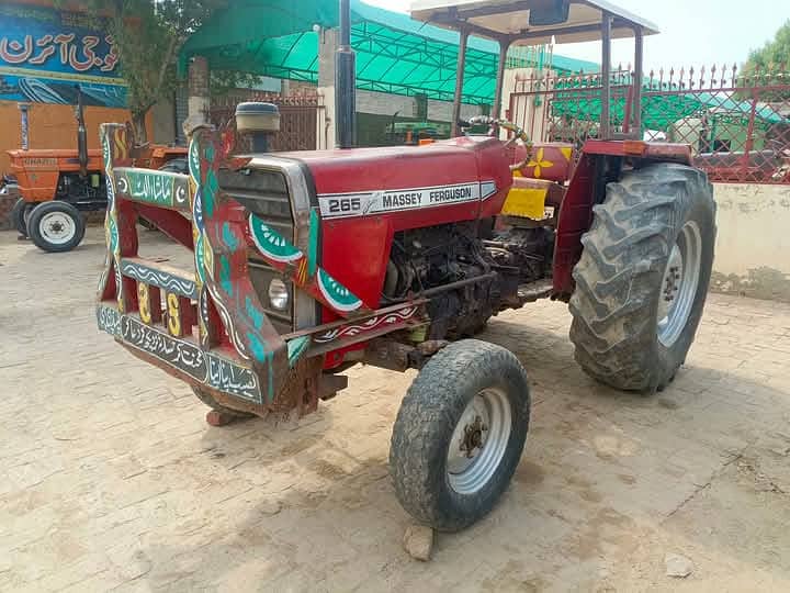 Mf 265 Tractor special Edition 1984 number Punjab ka price 2