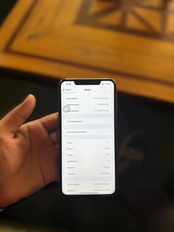 Iphone 11 Pro Max 256 Gb, Fractory Unlocked , Non pta 6