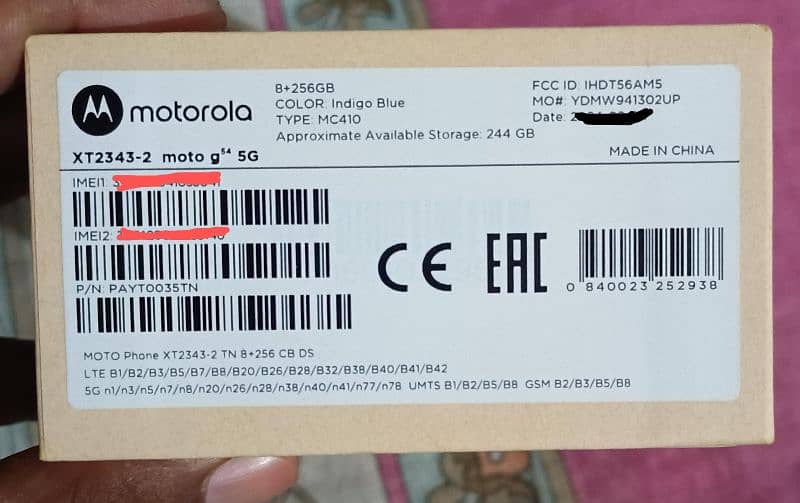 MOTOROLA G54 5G 8/256 GB Official PTA Under Warranty 7