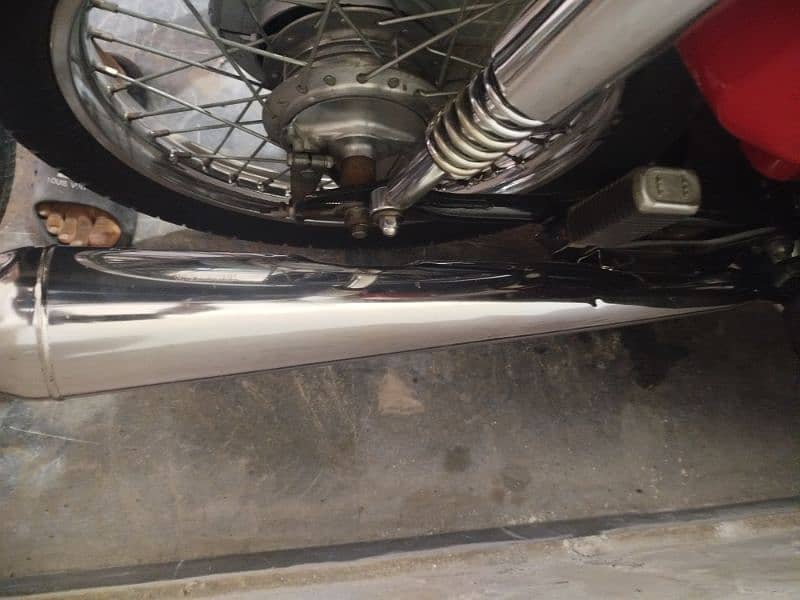 Honda 125 silencer 0