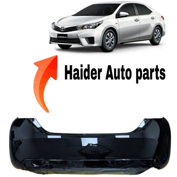 Front+ Rear Bumper Available Suzuki and Corolla 2