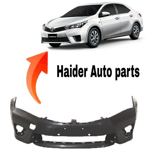 Front+ Rear Bumper Available Suzuki and Corolla 3