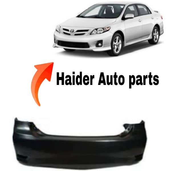 Front+ Rear Bumper Available Suzuki and Corolla 5