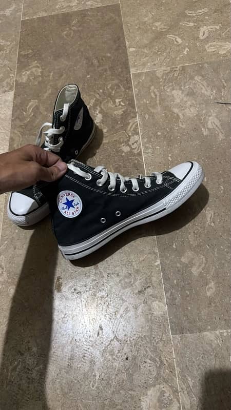 converse high black 1