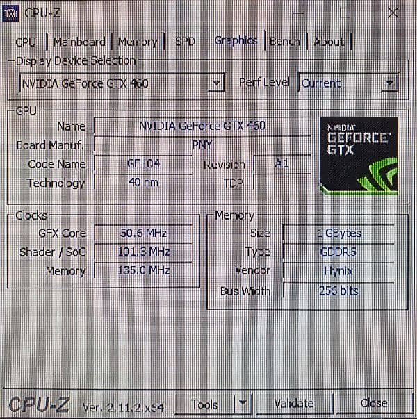 GTX 460 1Gb 256bit 15