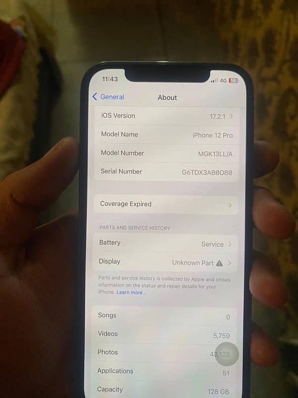 Iphone 12 Pro 128gb Pta approved 4