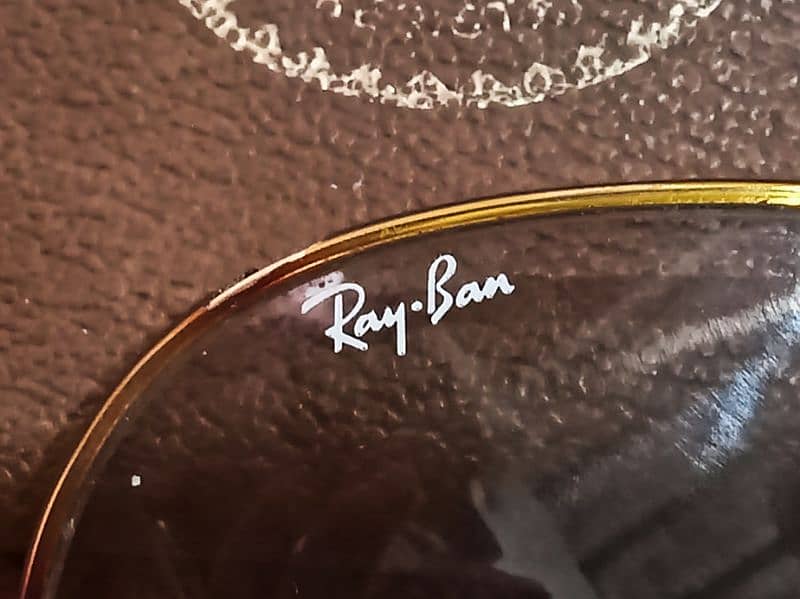 62MM VINTAGE RAY-BAN OUTDOORSMAN AVIATOR, BROWN LENSES, TORTUGA FRAME 2