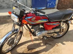 Honda 125 17 Modal 18 ka Sticker ha