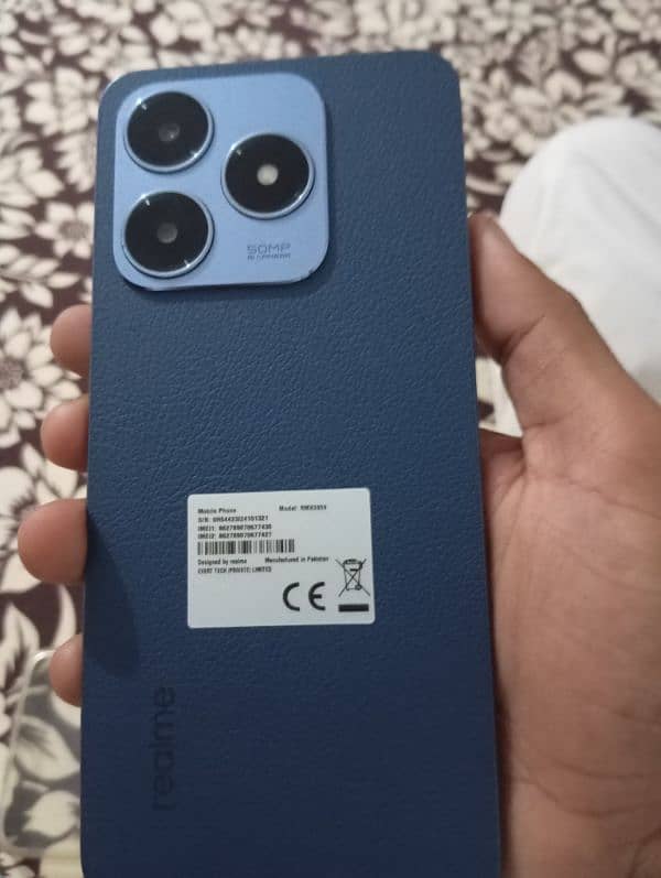 Realme C63 6/128 GB condition 10/10 11month warranty 4