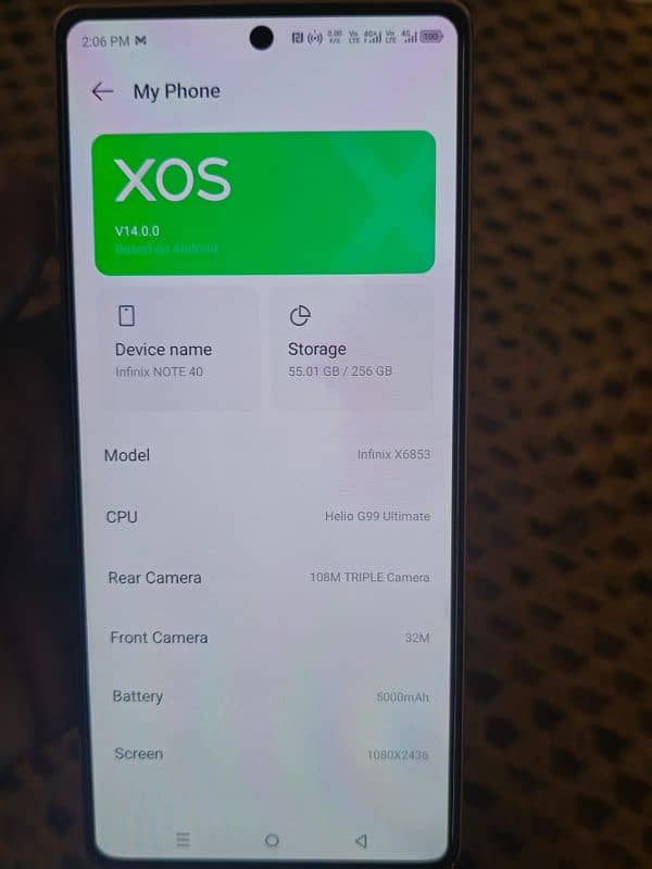 infinix note 40 wireless charging spotted 12/256 3