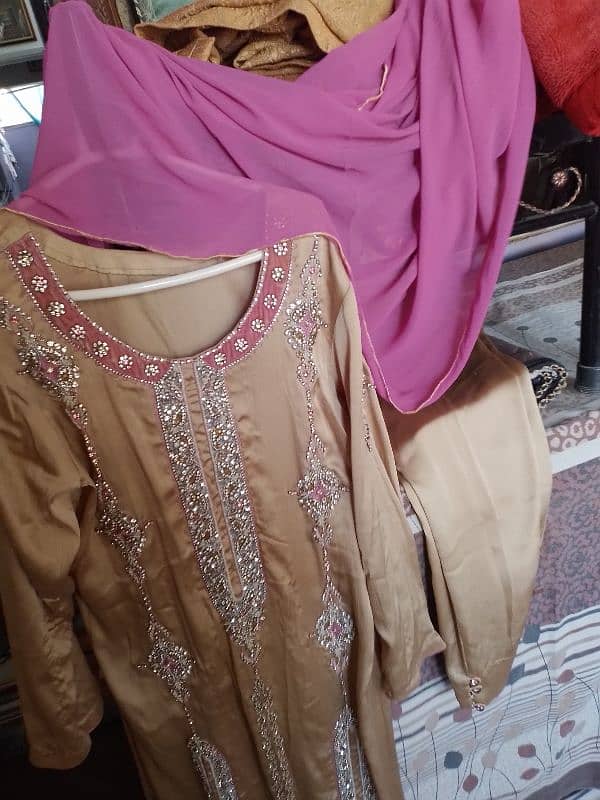 ready to wear use woman dress 3 pices 3