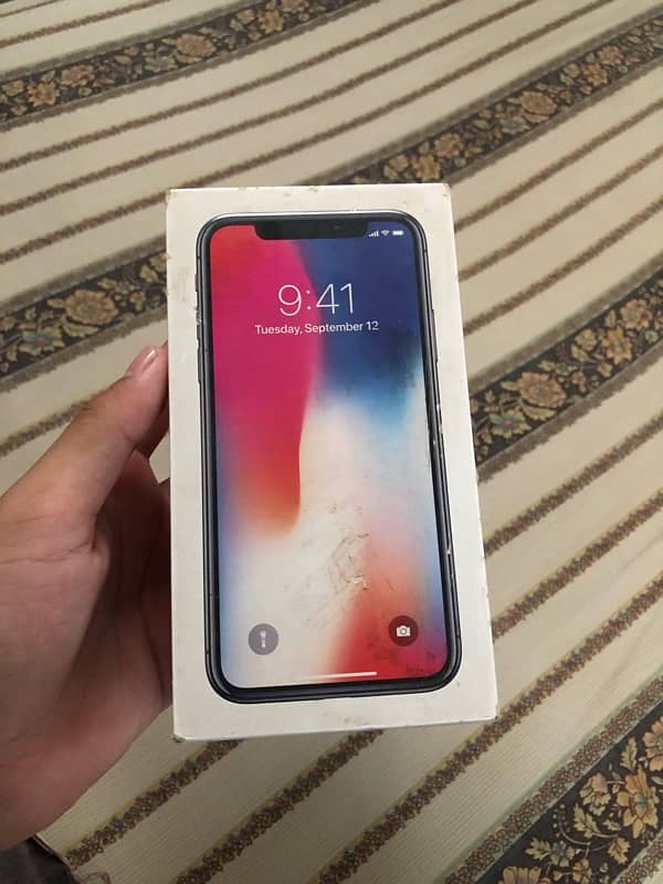 iphone x with box pta approved 6