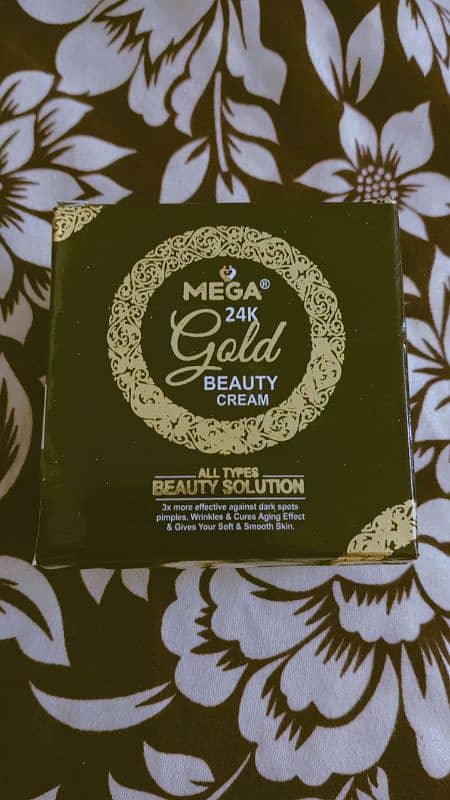 Mega 24k gold beauty creme /results in 5 days 0