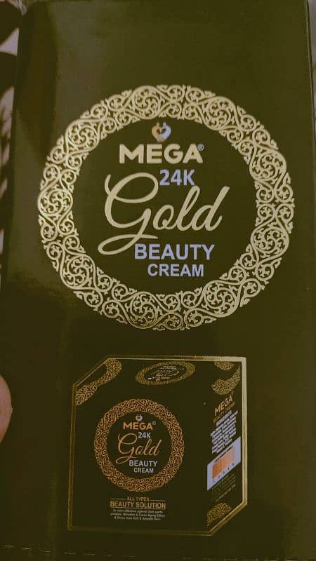 Mega 24k gold beauty creme /results in 5 days 3