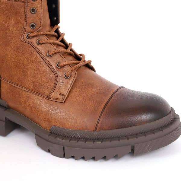 LEATHER COMBAT BOOTS FULL 5