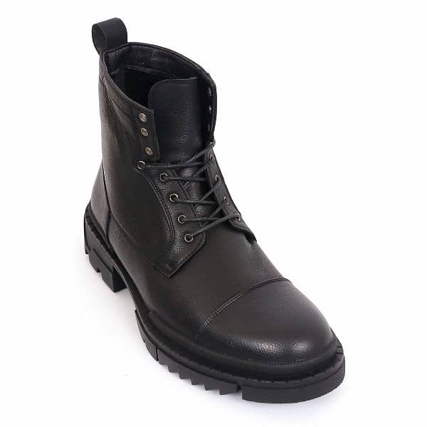 LEATHER COMBAT BOOTS FULL 7