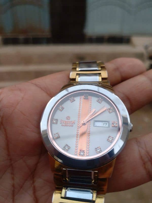 Sveston Orange new watch only for WhatsApp 03242097380 3