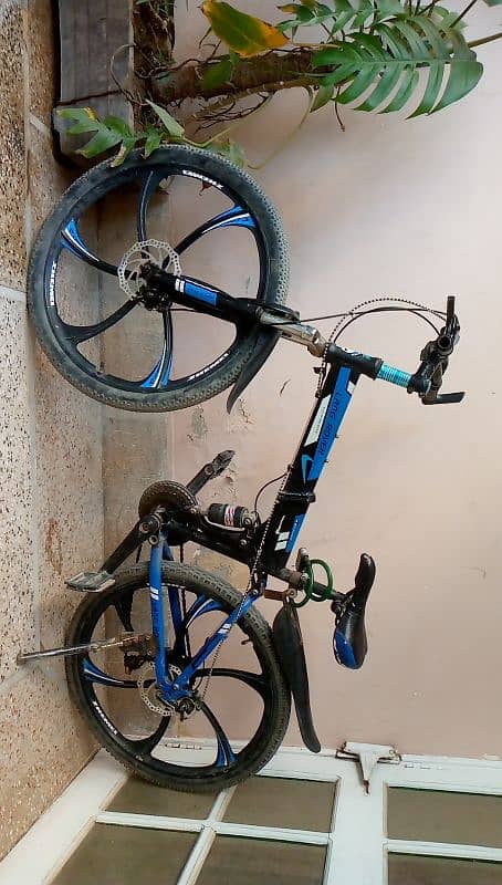 LANG ROVER folding bicycle with gears 4