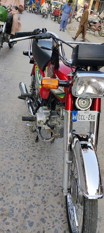 Honda CD 70 Islamabad number 1