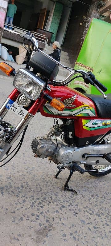 Honda CD 70 Islamabad number 5