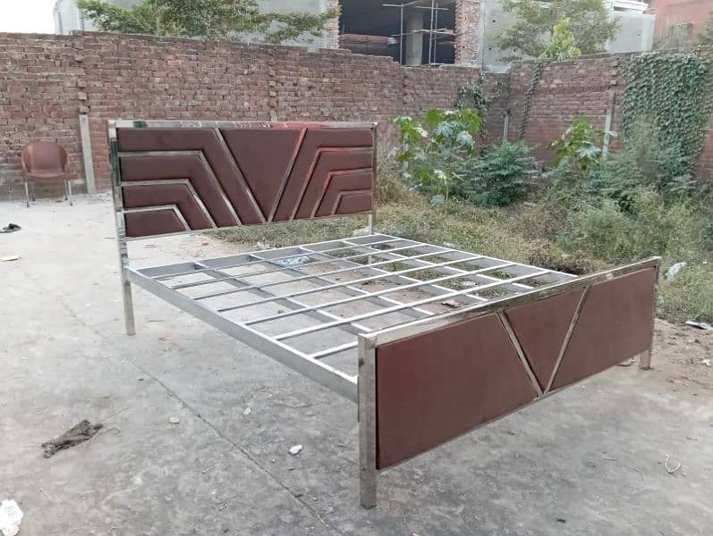 Stainless Steel double bed non magnet 2