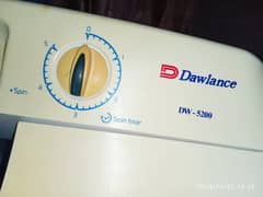 Dawlance washing machine twin tub model number DW 5200