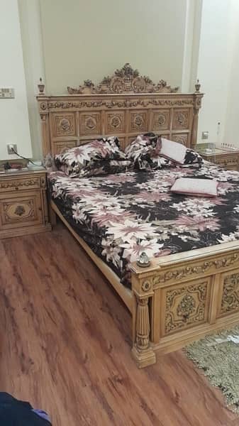 chinyoti king bed set 1