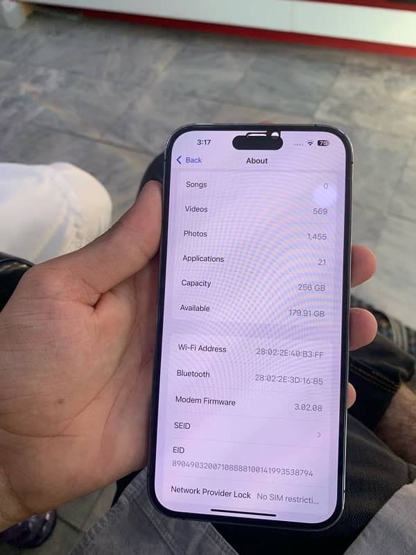 I phone 14 Pro Max 256GB NON PTA 4