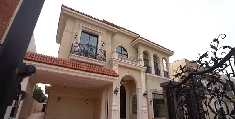 1 Kanal Newly Constructed Semi Furnished Corner Bungalow With 5 Bedrooms In DHA Phase 6 D Block 1