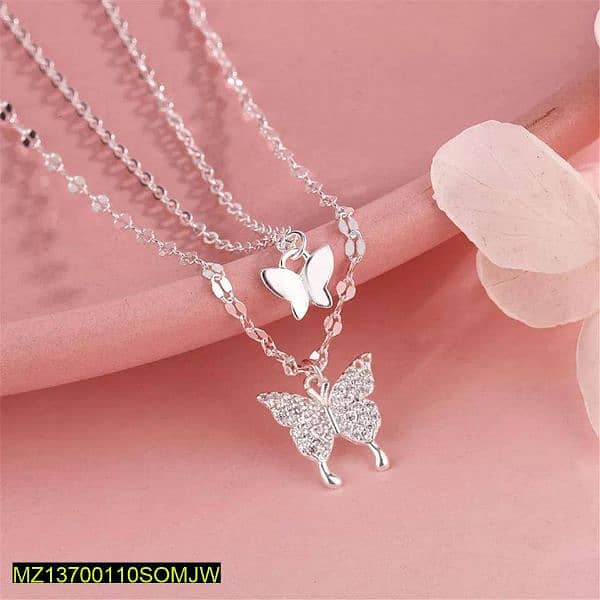 Butterfly Design Necklace for Women, New Beautiful Necklace 1