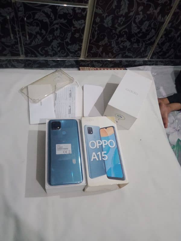 Oppo a15 3/32 full box 10/10 2