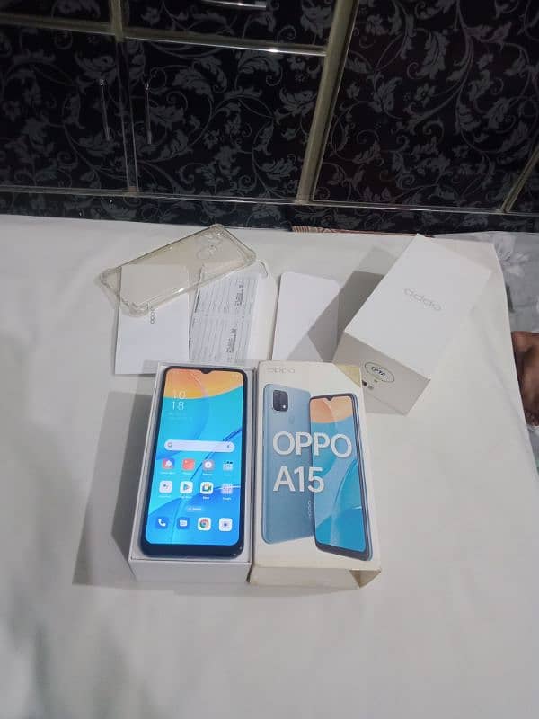 Oppo a15 3/32 full box 10/10 6