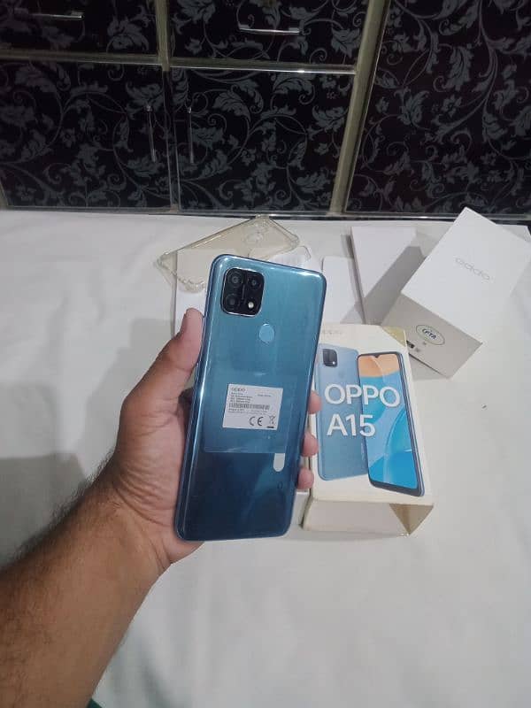 Oppo a15 3/32 full box 10/10 8