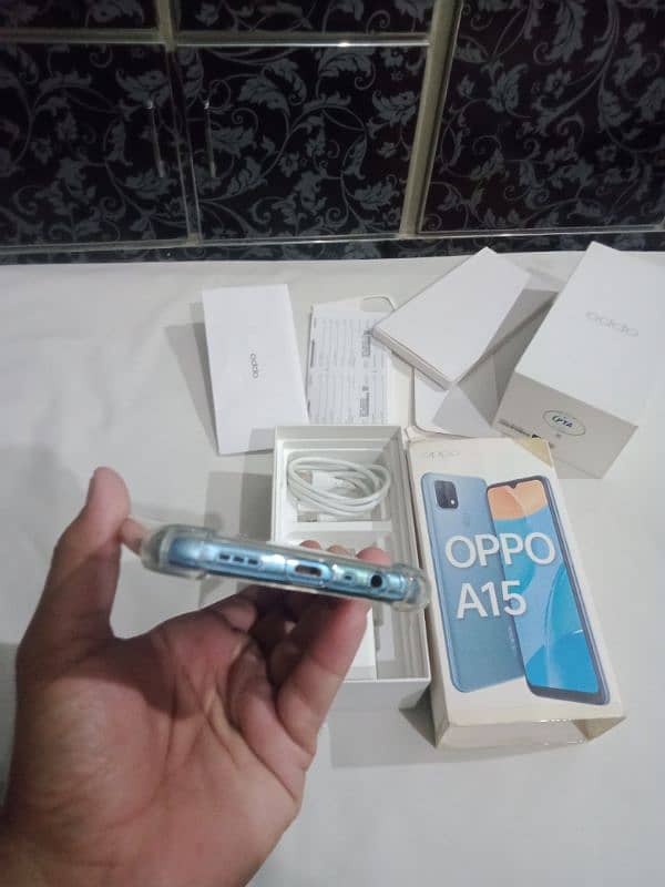 Oppo a15 3/32 full box 10/10 9