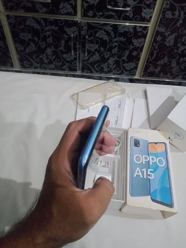 Oppo a15 3/32 full box 10/10 13