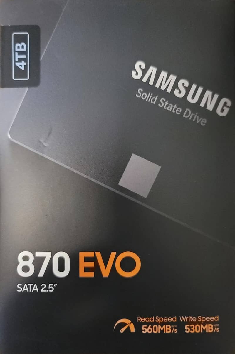 870 EVO SATA 2.5" SSD 4TB 0