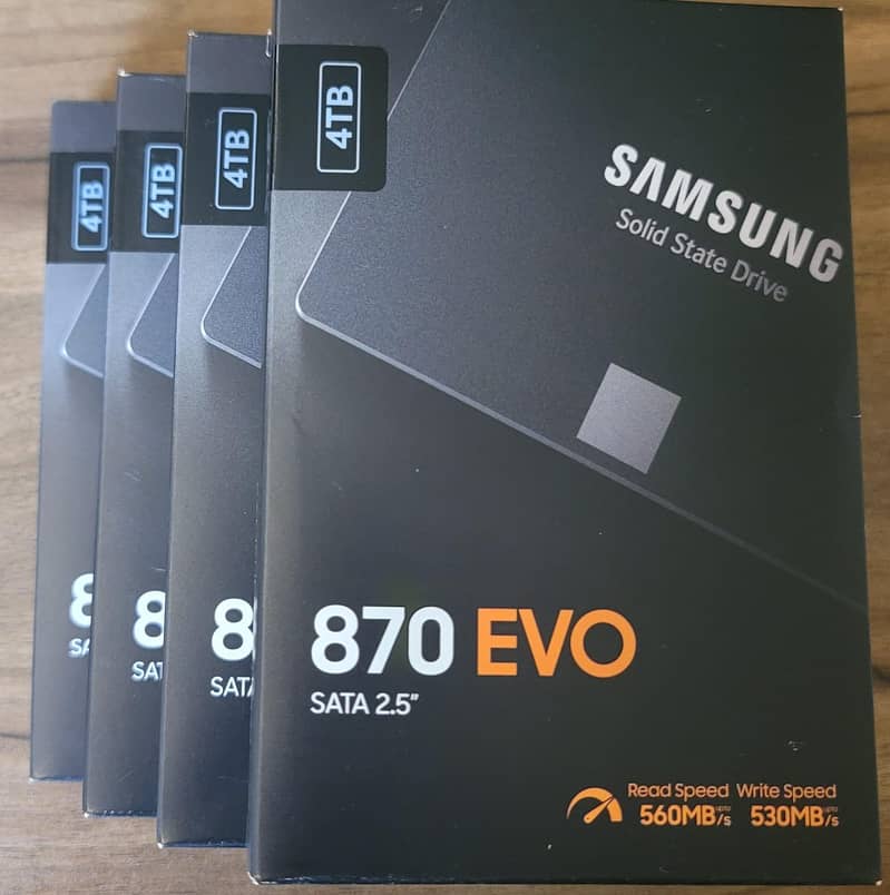 870 EVO SATA 2.5" SSD 4TB 5