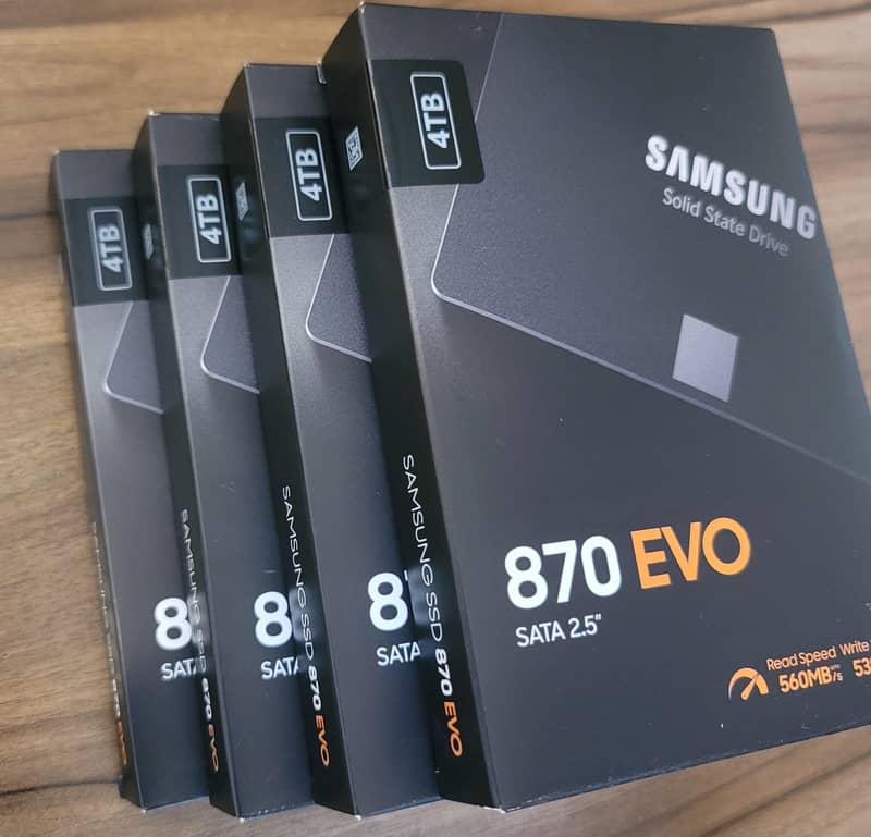 870 EVO SATA 2.5" SSD 4TB 7