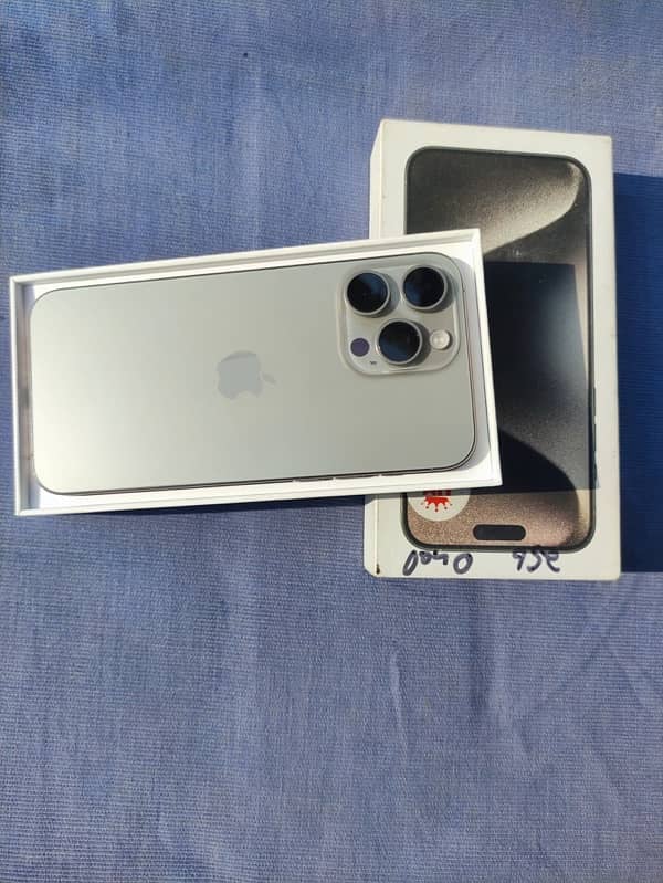 iPhone 15 Pro Max 256GB PTA Approved (Dual Physical) 4