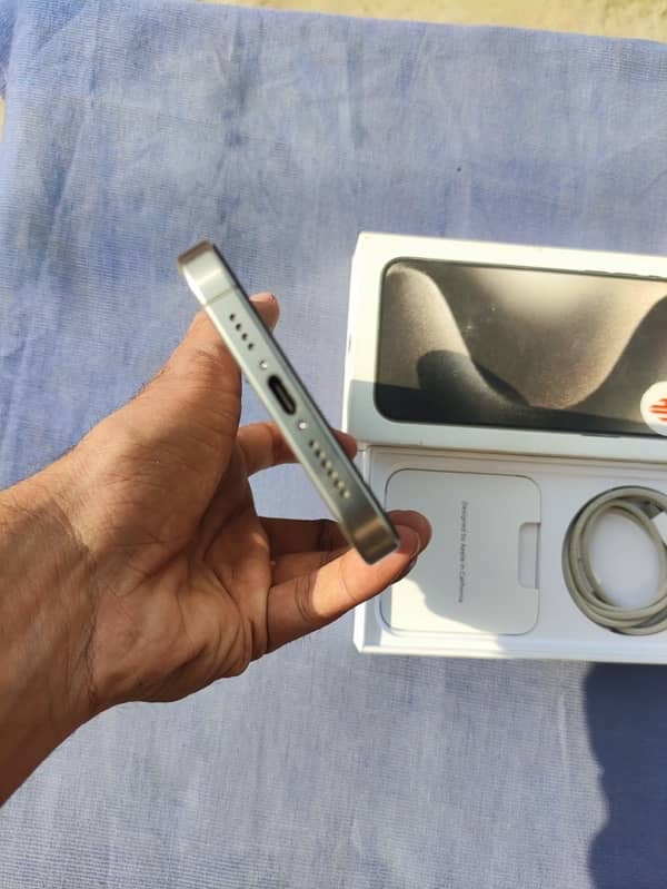 iPhone 15 Pro Max 256GB PTA Approved (Dual Physical) 6