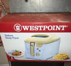 West Point deluxe deep fryer