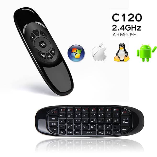 Android tv box x96q mxq t9 with free tv channels wireless Keyboard 11