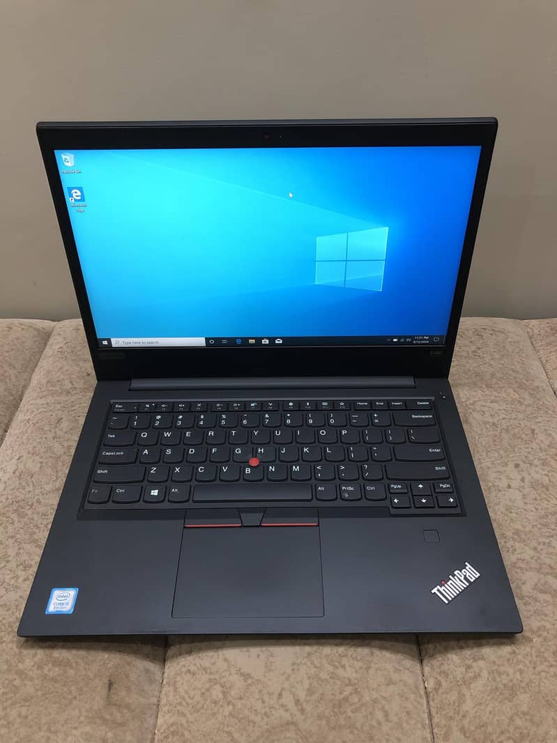 Lenovo Thinkpad E480 Core i5 8th Generation Awesome Slim laptop 0