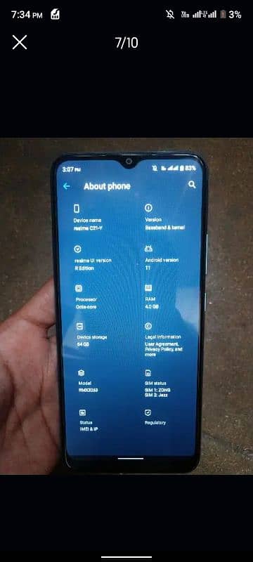 REALME C21-Y PTA APPROVED ONLY KIT 3