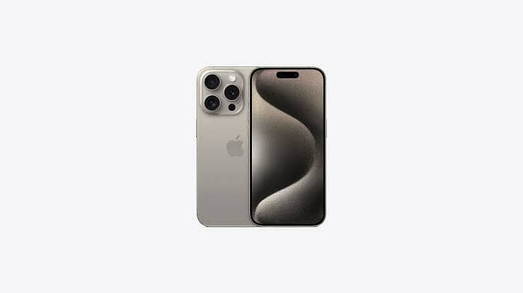 iPhone 15 pro, 256 GB, Natural Titanium | PTA Approved 0