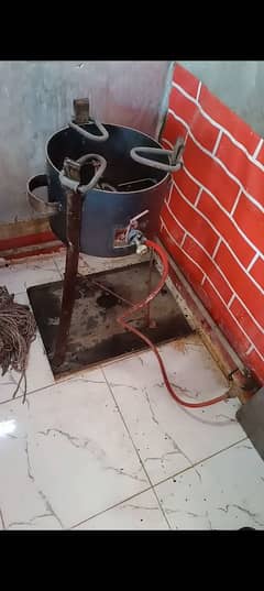 Fryer ,Stove, Fibre gas cylinder 12 kg, Tawa, Channa, Aloo Cutter